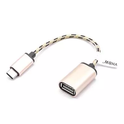 Adapter OTG USB C >> USB 2.0 For Samsung Galaxy A8 2018 Book Tab S3 • £12